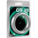 Pierścień na penisa Wide Chrome Donut Ring 45 mm.