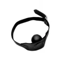 Knebel skórzany z kulą wkładaną do ust Leather Stuffed Gag Small