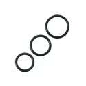 Pierścienie erekcyjne Cock Rings Black Steel