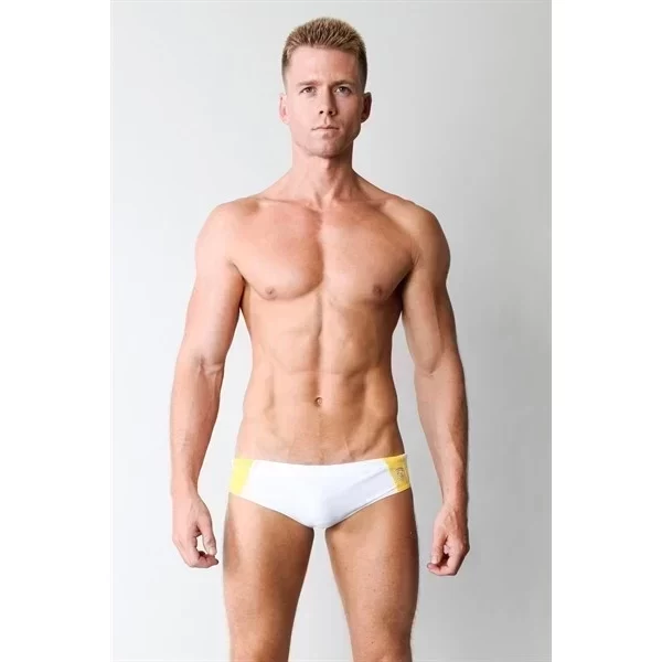 A-frame super low - white/yellow/navy - l