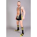 Renegade singlet - black/yellow - xl