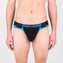 Slipy Shortstop Brief - black / blue