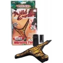 Wibrujące majteczki Wild Exotics Remote Control Vibrating Panty - Tiger