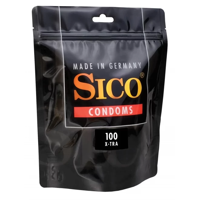 Pogrubiane prezerwatywy SICO 100szt.