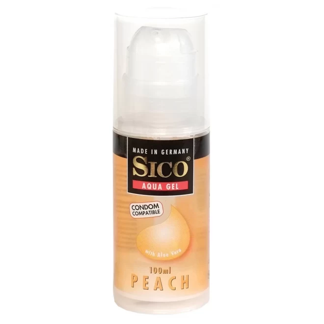 Żel nawilżający brzoskwiniowy Sico peach gleitgel 100 ml