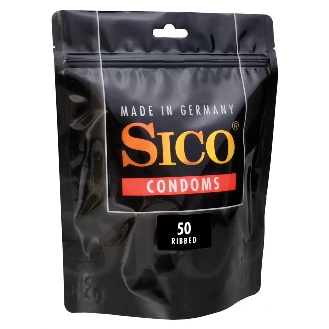 Prezerwatywy z prążkami SICO 50szt.