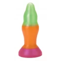 Silikonowe kolorowe dildo Tantus Asteroid Multicolor