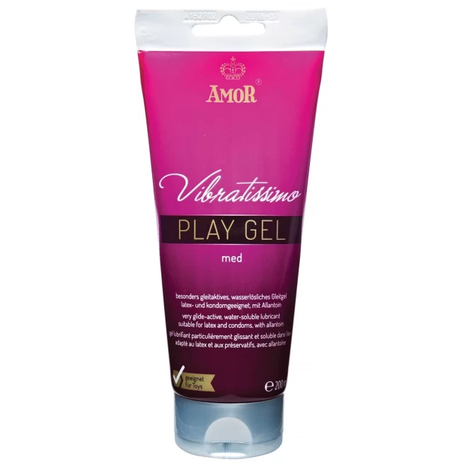 Relaksujący lubrykant na bazie wody Vibratissimo Play Gel Med 200 ml