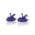 Adv vibr heated nipple teasers prpl