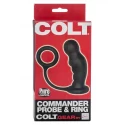 Plug analny z ringiem na penisa Colt Commander Probe and Ring (2 kolory)