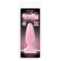 Plug analny świecący w ciemności Firefly Pleasure Plug Small (3 kolory)
