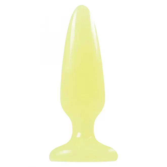 Plug analny świecący w ciemności Firefly Pleasure Plug Small (3 kolory)
