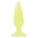 Plug analny świecący w ciemności Firefly Pleasure Plug Small (3 kolory)