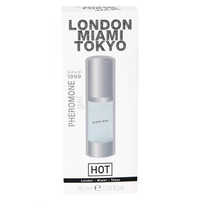 Żel z feromonami dla kobiet London Miami Tokyo Pheromon Gel Woman 15 ml