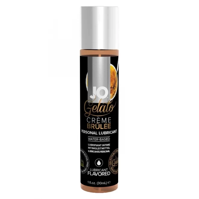 Żel nawilżający o smaku kremu brulee JO Gelato Creme Brulee Lube 30ml