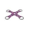 Lust bondage hogtie purple