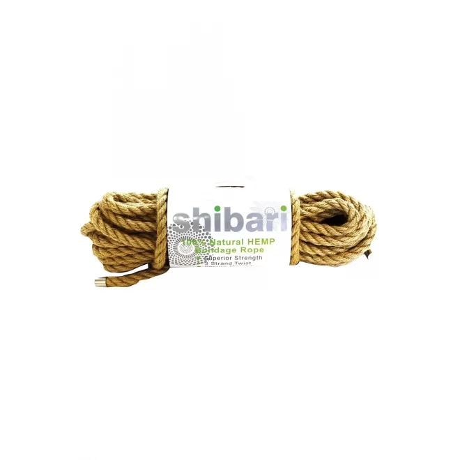Lina do wiązania Shibari Natural Hemp Bondage Rope 10m