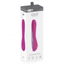 Ovo e4 vibrator fuchsia silver
