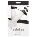 Kajdanki na nogi Sinful Ankle Cuffs (2 kolory)