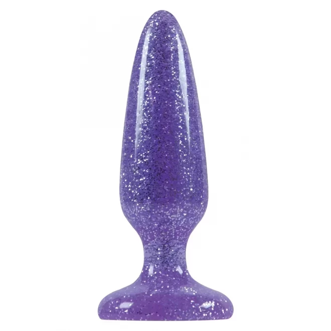 Brokatowy korek analny Starlight G Booty Boppers S (3 kolory)