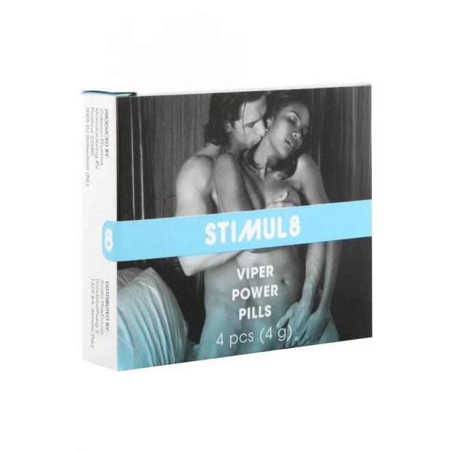 Tabletki pobudzające Stimul8 Viper Power Pills 4szt