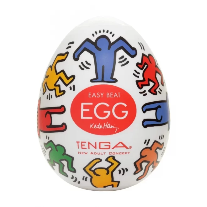 Oryginalny masturbator Tenga Keitch Haring Egg Dance