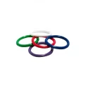 Zestaw pierścieni na penisa Shibari Triton Rainbow Rubber Pleasu-Rings