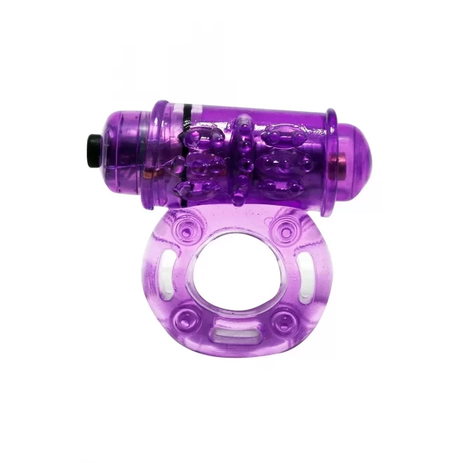 Wibrujący pierścień na penisa Shibari Triton Colossus Vibrating Pleasu-Rings