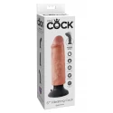 Super realistyczny wibrator z przyssawką King Cock Vibrating Cock 6 (2 kolory)