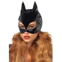 Kusząca czapka kotka Vinyl Cat Woman Mask