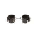 Skórzane Kajdany na Nadgarstki z Futerkiem Passion Fur Wrist Cuffs