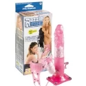 Strap-on Razzle Dazzle Vibrator And Harness Kit Set
