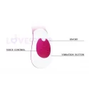 Pretty love harlan vibrator purple