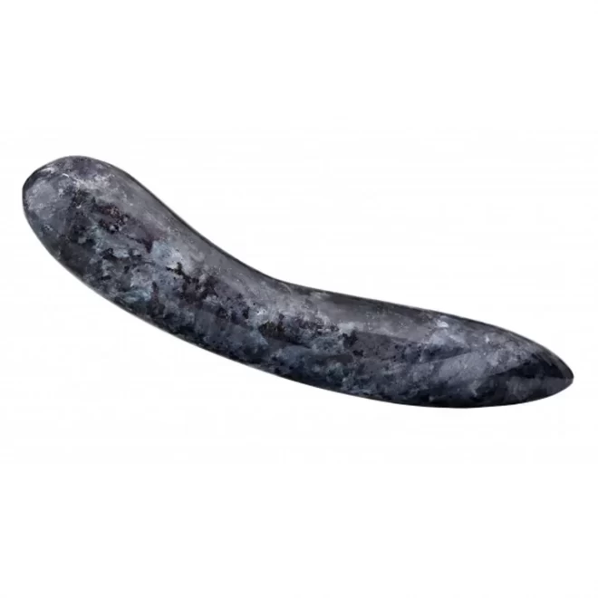 Laid - d.1 stone blue pearl larvikite dildo