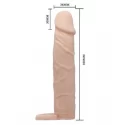 Pretty love penis sleeve large flesh