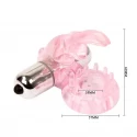 Cock ring 1, with bullet vibrator, pink
