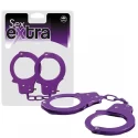 Sex extra metal cuffs lila