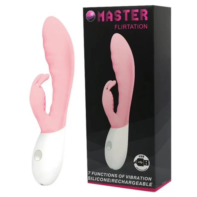 Flirtation - vibrator silicone cover, 7 functions