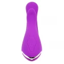 Dual kiss wtaerproof vibrator purple