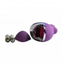 Dual kiss wtaerproof vibrator purple