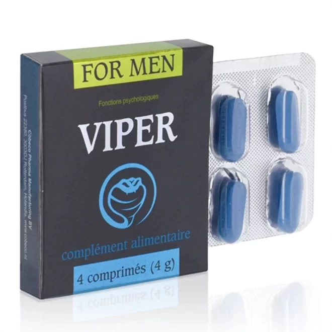 Tabletki poprawiające kondycję Viper For Men 4szt