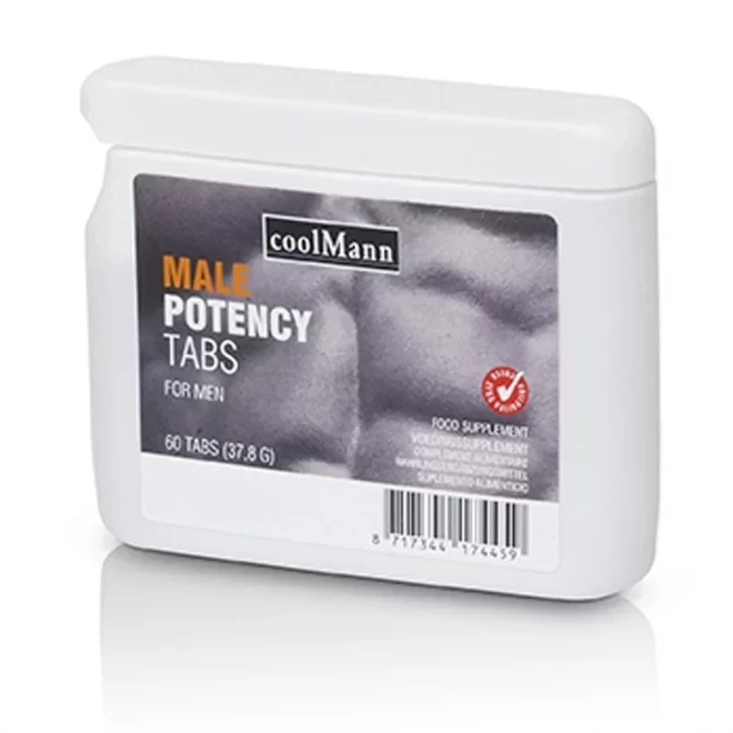 Tabletki na potencję CoolMann Male Potency Tabs (60tabs) FlatPack