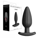 Korek analny z elektrostymulacją Electrastim silicone noir