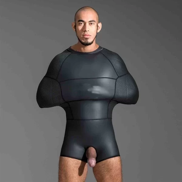 Neoprene pod suit - black - large