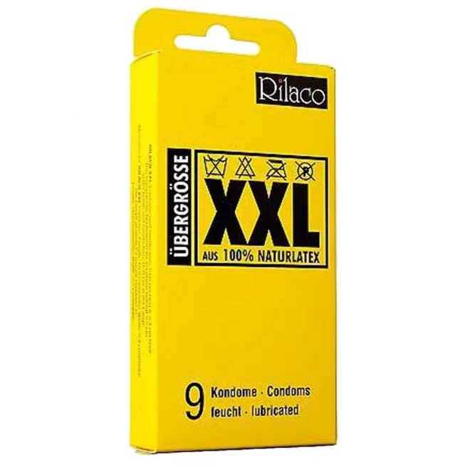 Duże prezerwatywy Rilaco XXL 9 szt.