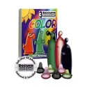 Kolorowe prezerwatywy zapachowe Color 3 szt.