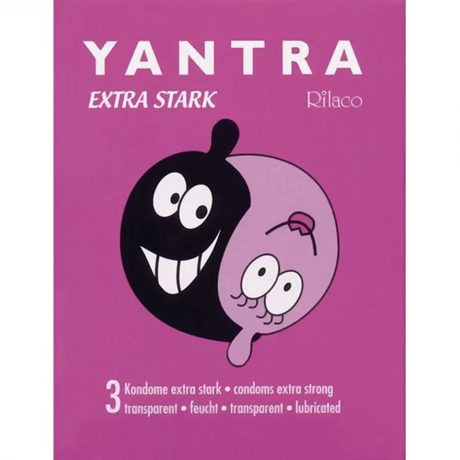 Mocne prezerwatywy Rilaco Yantra Extra Stark 3szt.