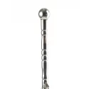 Pejcz z metalowym uchwytem Fetish Fantasy Beaded Metal Flogger