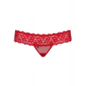 Stringi Lacea czarne i czerwone (dwupak)