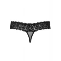 Stringi Lacea czarne i czerwone (dwupak)